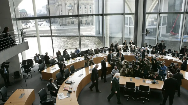 Jednání výboru Spolkového sněmu