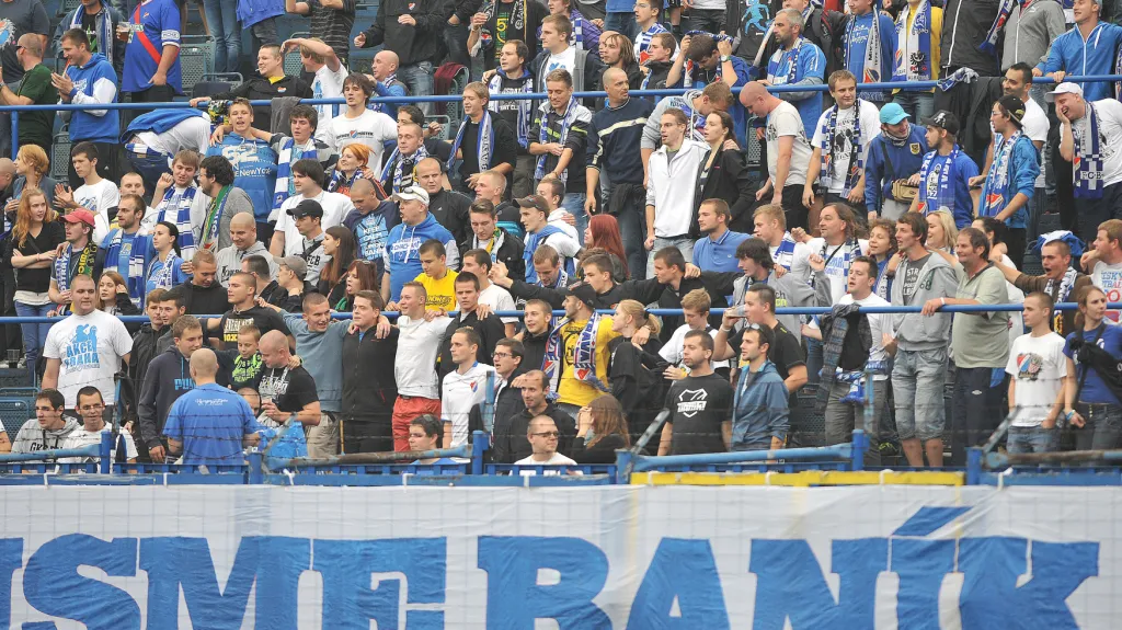 Fanoušci Baníku Ostrava