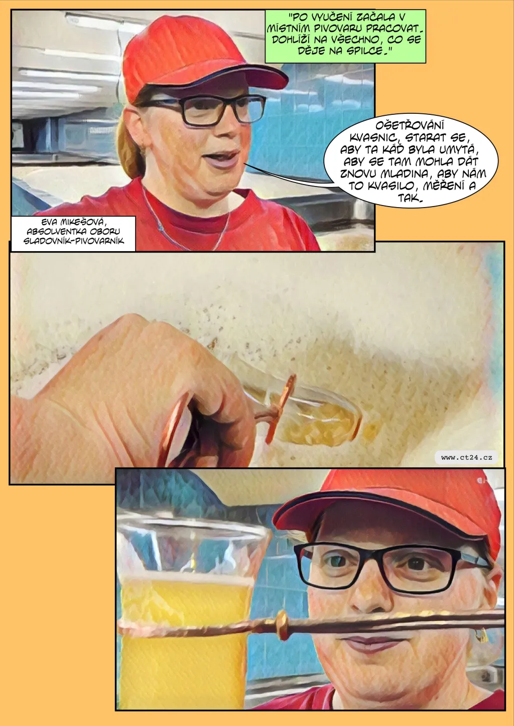 Komiks: Budouci sládci skládali zkoušky