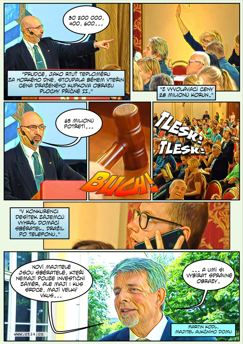 Komiks: Nový český aukční rekord