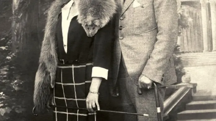 Rudolf Jelínek s manželkou Irenou v roce 1920