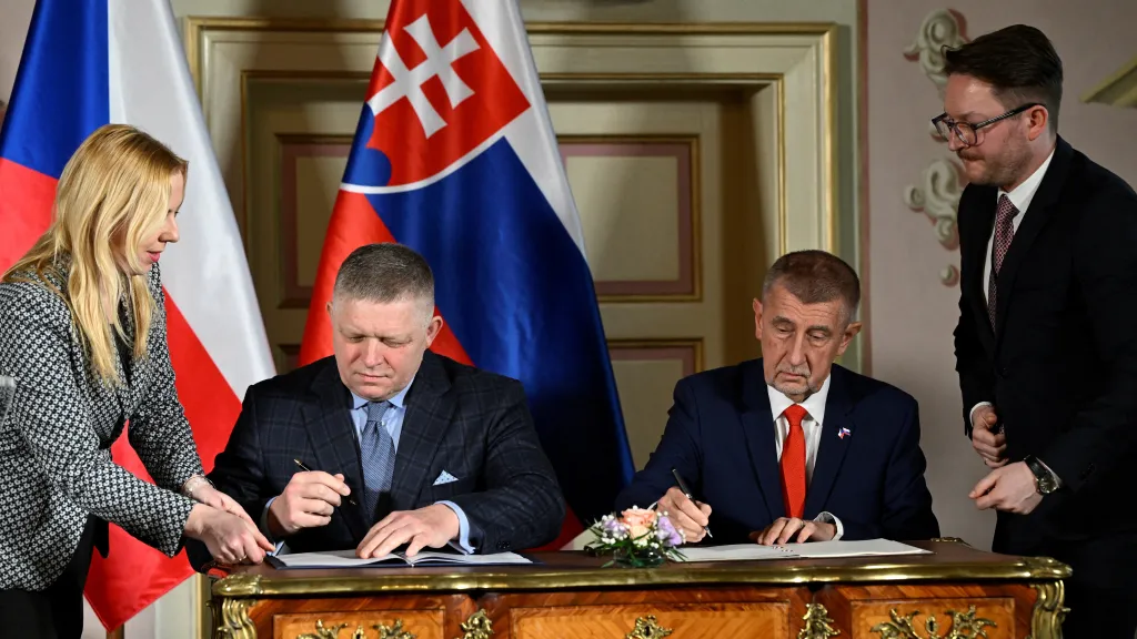 Robert Fico a Andrej Babiš