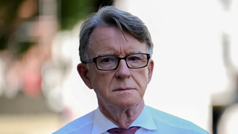Peter Mandelson na snímku z června 2025