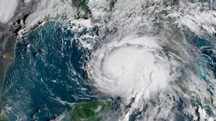 Hurikán Michael na záběrech NASA