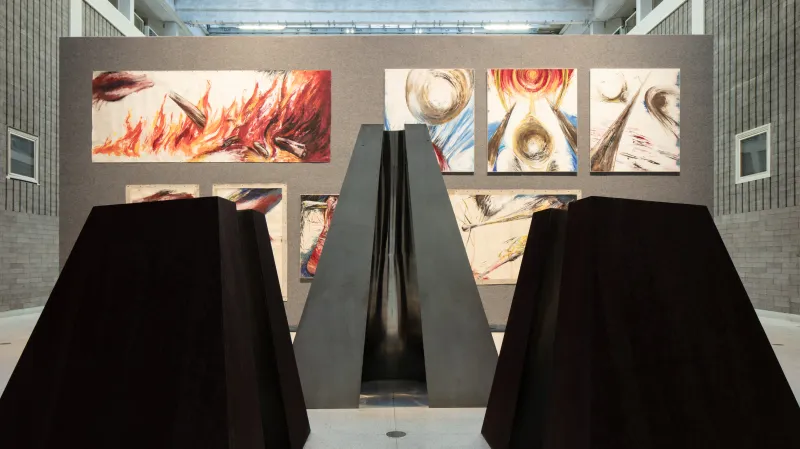 Z výstavy Alešville v Národní galerii Praha