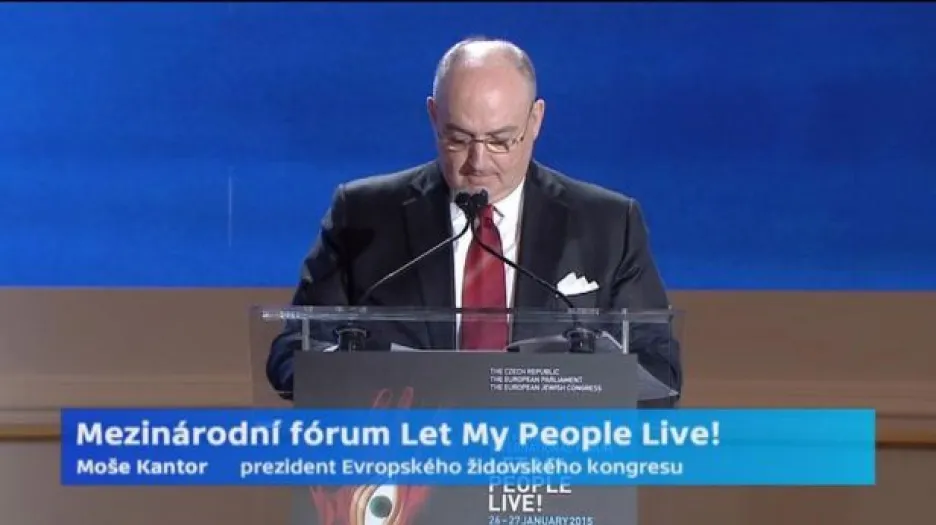 Závěrečné projevy konference Let My People Live!