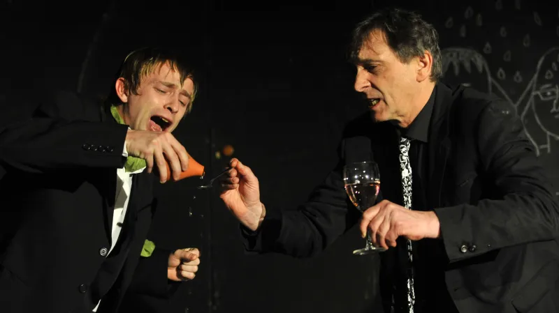 Blonďatá bestie / Lukáš Příkazký (vlevo) a Ondřej Pavelka