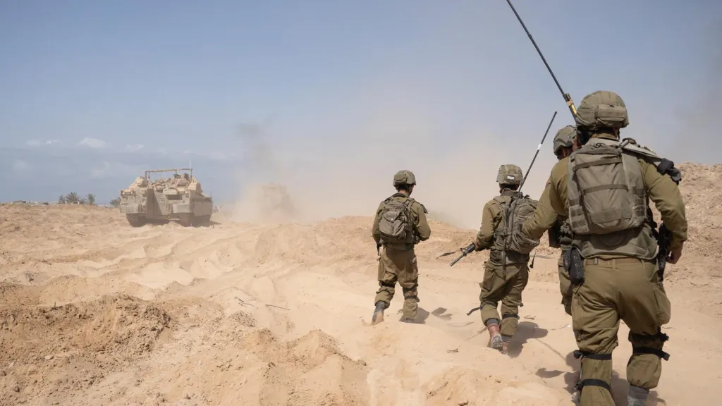 Izraelští vojáci v Pásmu Gazy