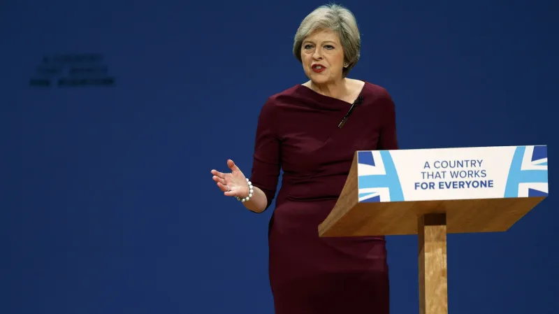 Britská premiérka Theresa Mayová