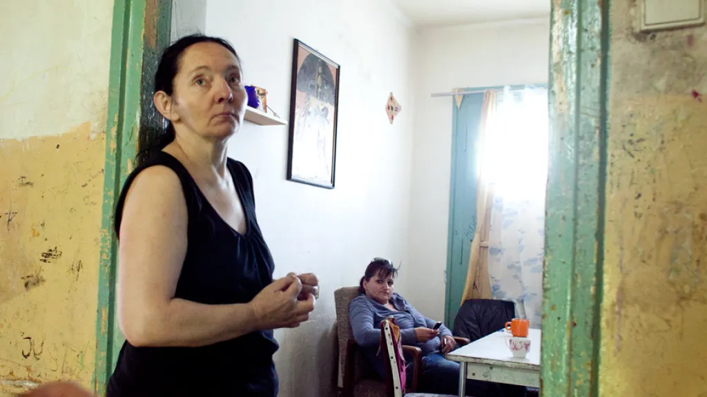 Ubytovna pro sociální případy na ulici TGM ve Varnsdorfu