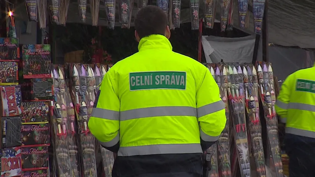 Pyrotechnika na tržnici