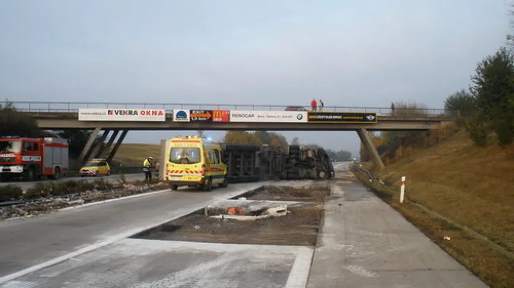 Záchranáři u nehody