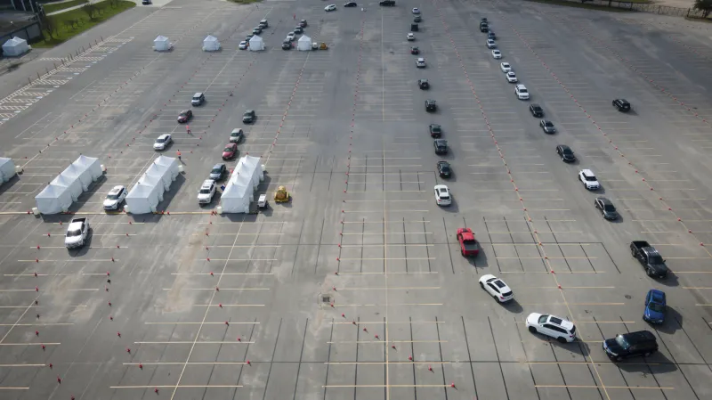 Testování na koronavirus v Houstonu