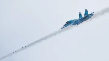 Ruský stíhací bombardér Su-34, ilustrační foto