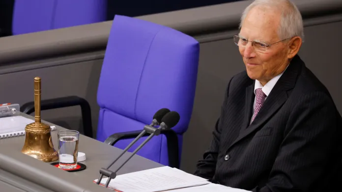 Wolfgang Schäuble vedl ustavující schůzi Spolkového sněmu
