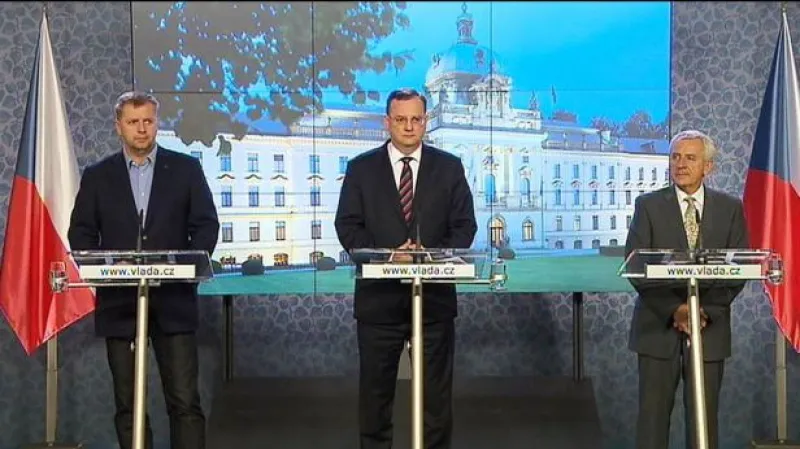 Brífink po mimořádném jednání vlády