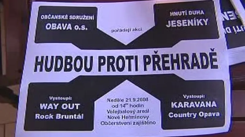 Protesty proti přehradě