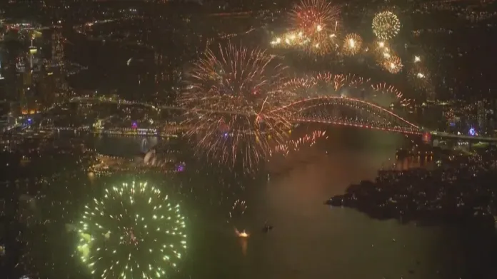 Oslavy Nového roku v australském Sydney