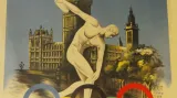 Britský plakát na Hry v Londýně roku 1948