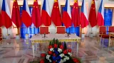 Podpis smlouvy o česko-čínské spolupráci (1. část)
