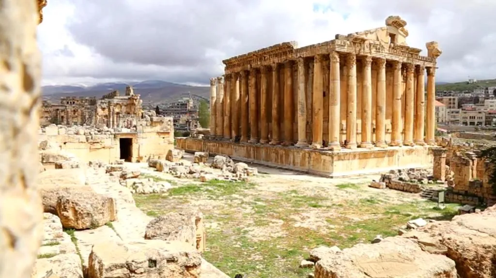 Baalbek v Libanonu