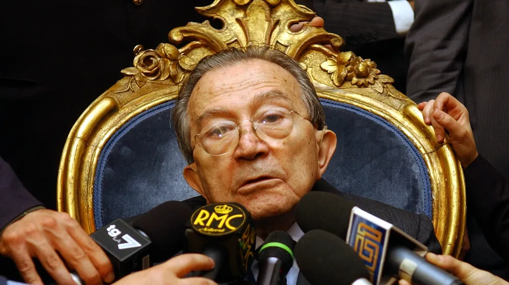 Giulio Andreotti na snímku z roku 2004