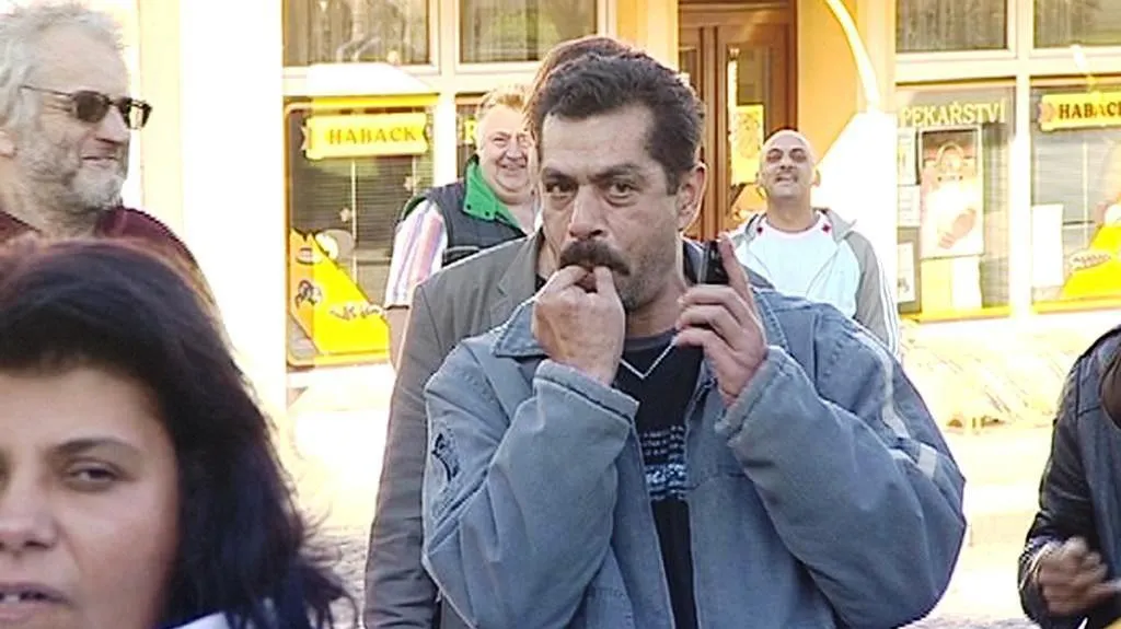 Demonstrace na Šluknovsku