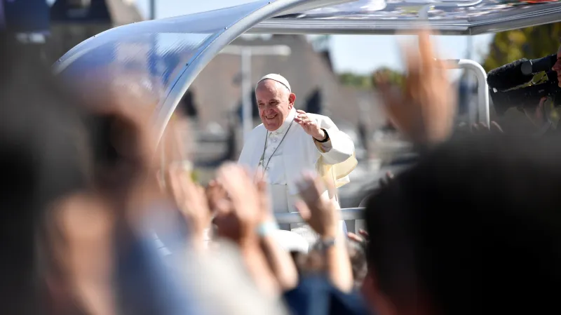 Papež František v Maďarsku