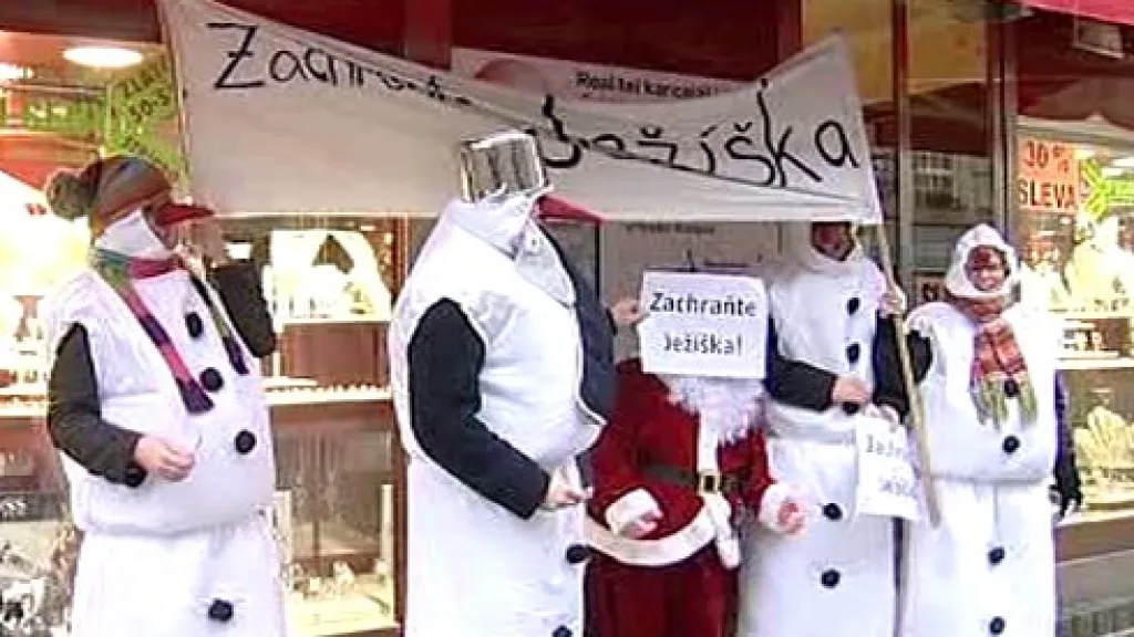 Akce Zachraňte Ježíška