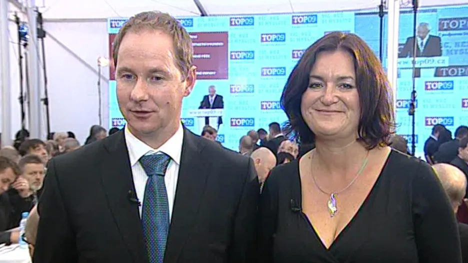 Petr Gazdík a Helena Langšádlová