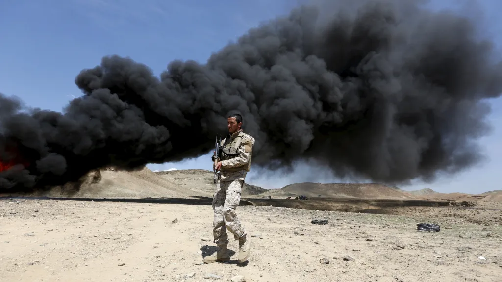 Boje v Afghánistánu - Ilustrační foto