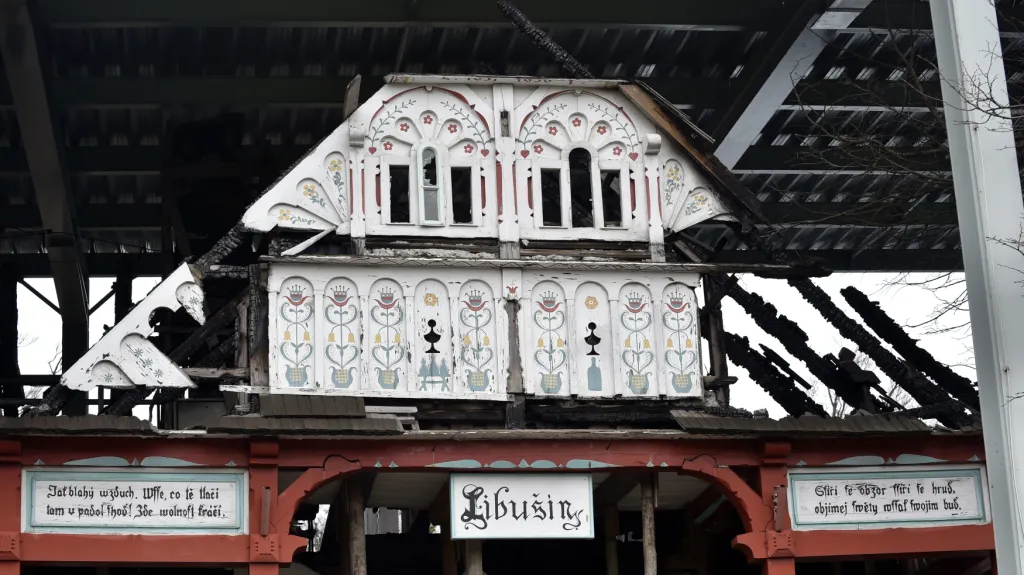 Chata Libušín těsně před rekonstrukcí