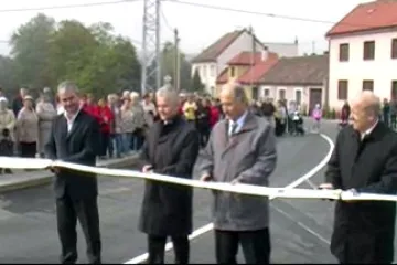 V Bojkovicích otevřeli zrekonstruovaný most
