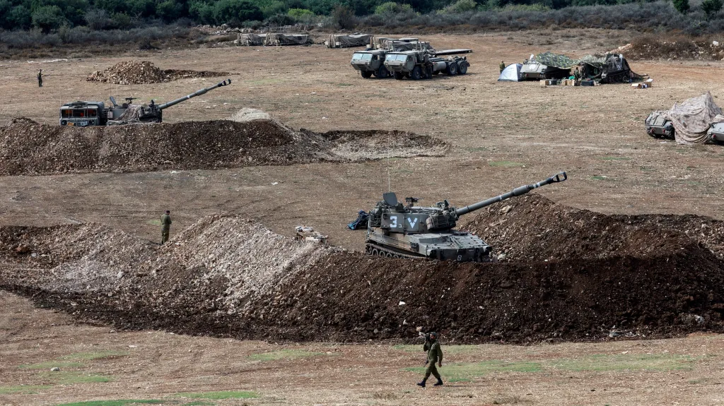 Pohled na izraelské obranné pozice