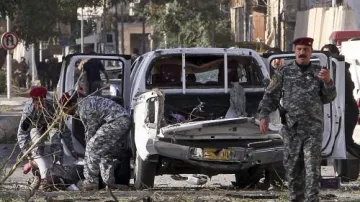 Bombové útoky v Bagdádu