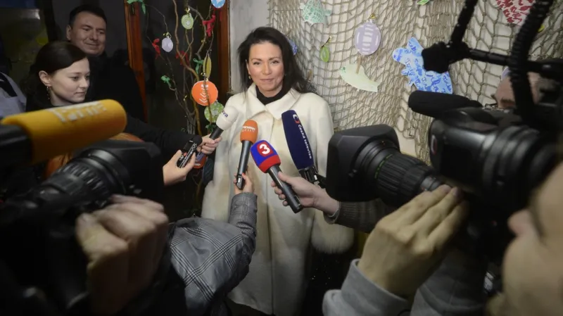 Prezidentská kandidátka Jana Bobošíková