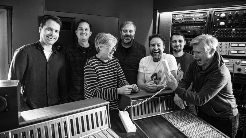 Tata Bojs při natáčení alba V původním snění