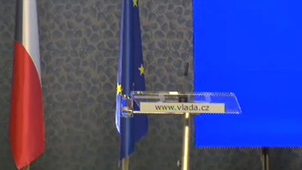 Tisková konference vlády