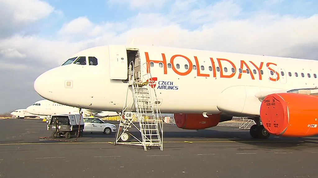 Letadla Holidays Czech Airlines