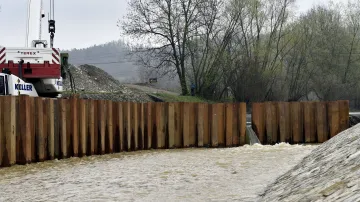 Řeka se posunula o patnáct metrů