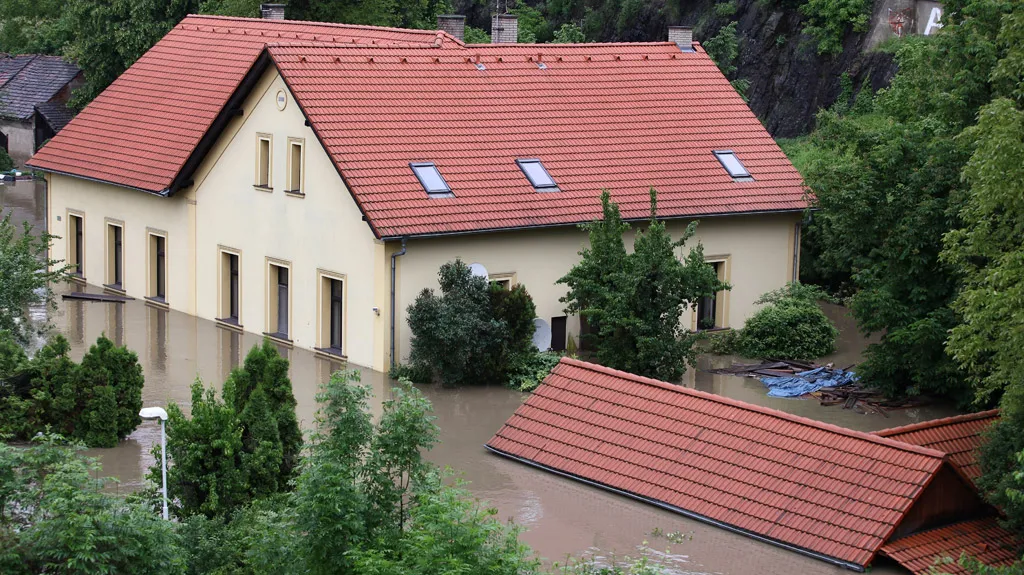 Povodně na Zbraslavi