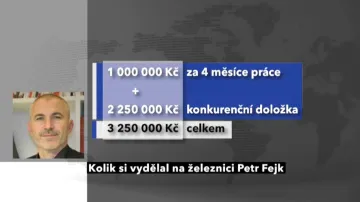 Příjem Petra Fejka ve funkci ombudsmana ČD