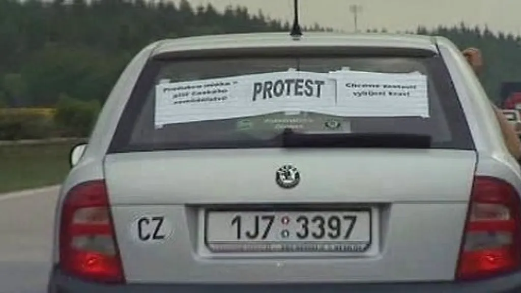 Protest zemědělců