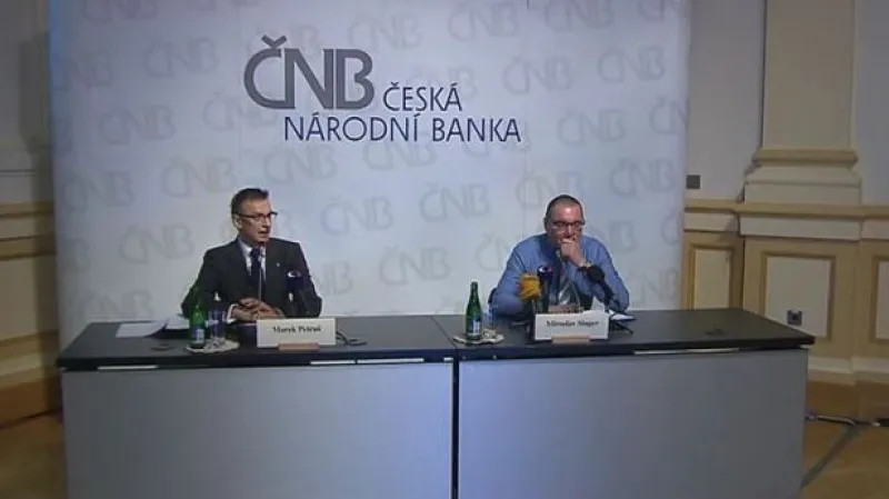 Brífink guvernéra ČNB k finanční stabilitě ČR v letech 2012-13