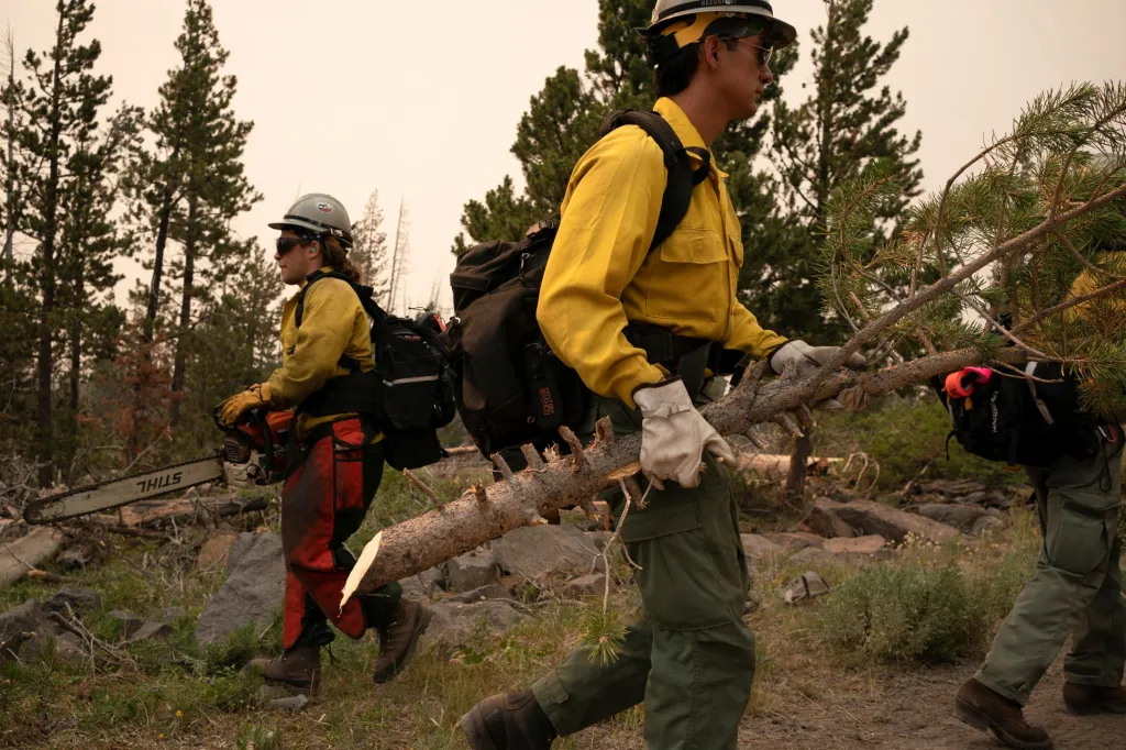 Požáry v hornatých oblastech státu Oregon mají přímý dopad na smogovou situaci ve velkých městech Spojených států amerických