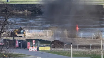 Zneškodnění bomby v Drážďanech (11. 3. 2026)