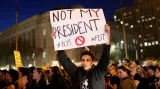 Protesty proti Trumpovi v San Francisku