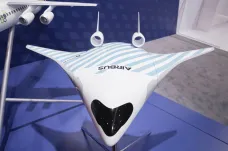 Airbus představil design letounu, kterému trup splývá s křídly. Má být úspornější