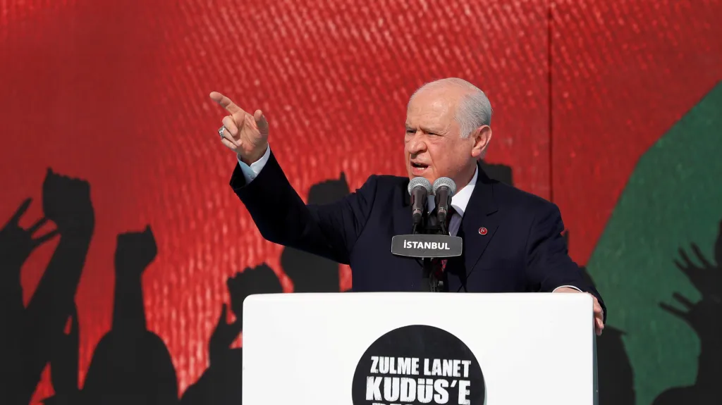 Lídr ultranacionalistické turecké strany MHP Devlet Bahceli