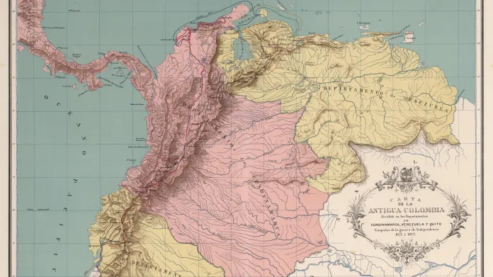 Republika Velká Kolumbie v roce 1820